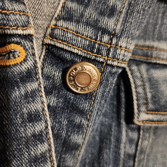 Old Navy Denim Button Up Vest Size M - Picture 3 of 9